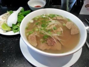 Beef Pho at La V - Vietnamese Fusion