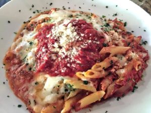 Goat Cheese Baked Ziti at Gratzzi Grille