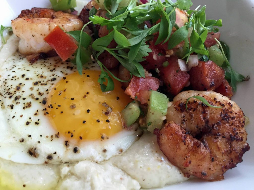 Shrimp & Grits at Z Grille