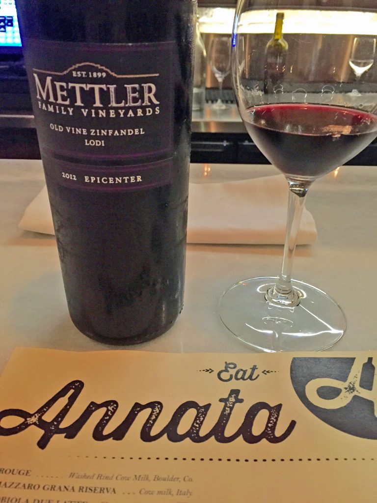 2012 Mettler Old Vine Zinfandel from Lodi