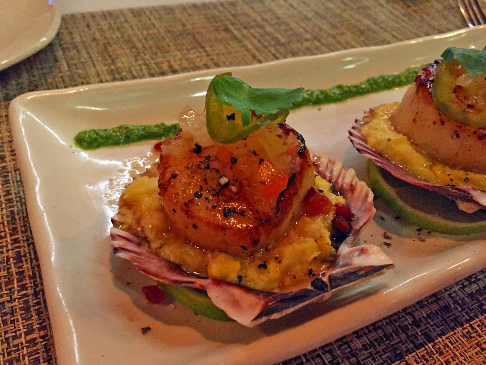 Pan Seared Scallops