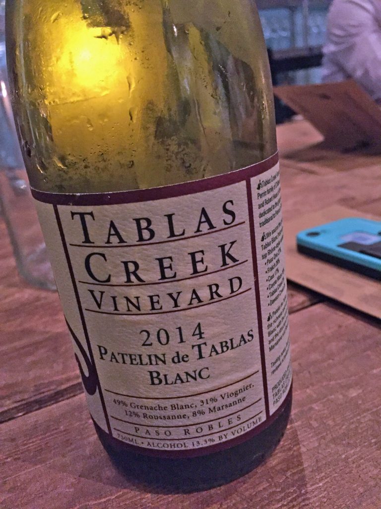 Tablas Creek Vineyard 2014 Patelin de Tablas Blanc