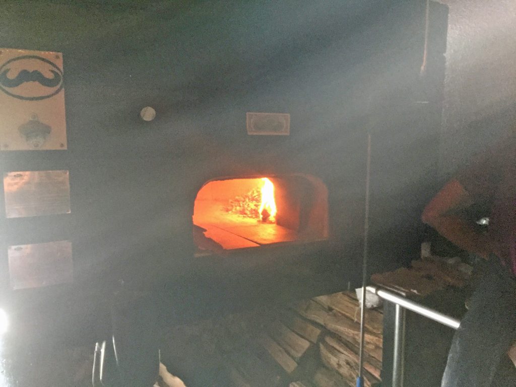 Pizza Box's Wood Fired Oven