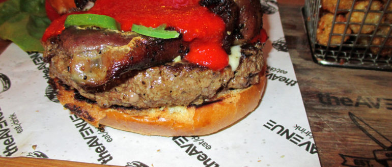 The Avenue’s Firecracker Burger is Fresh & Fiery