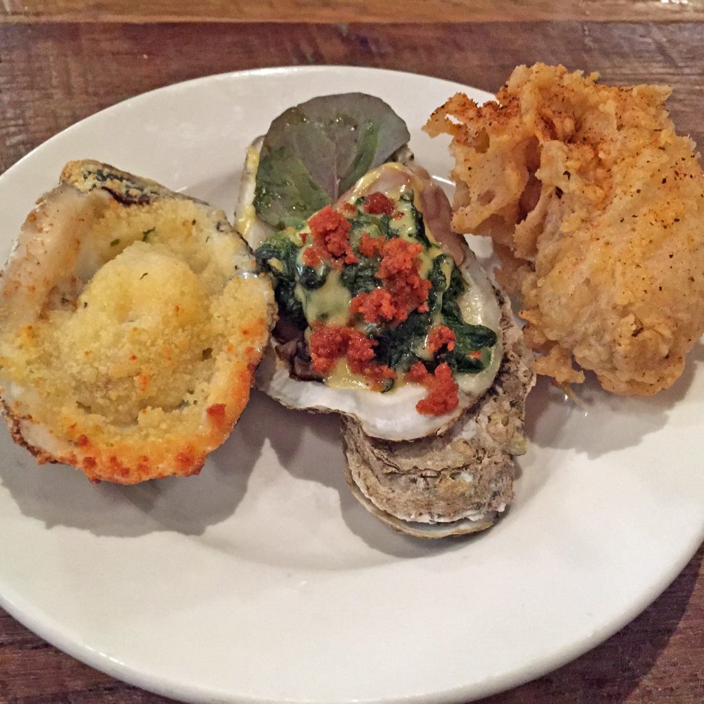 Baked Oysters at Oyster Bar St. Pete