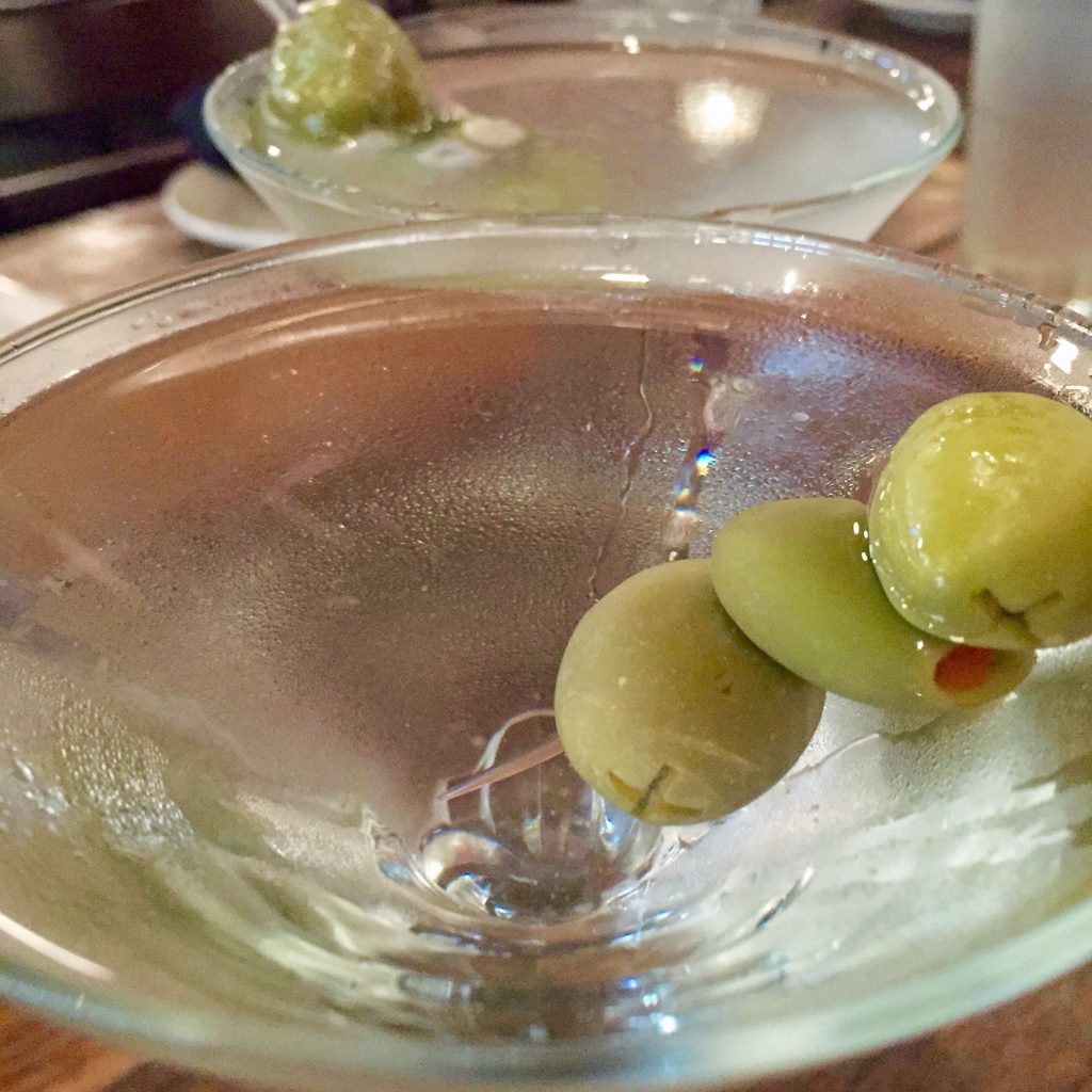 Martini at Oyster Bar St. Pete