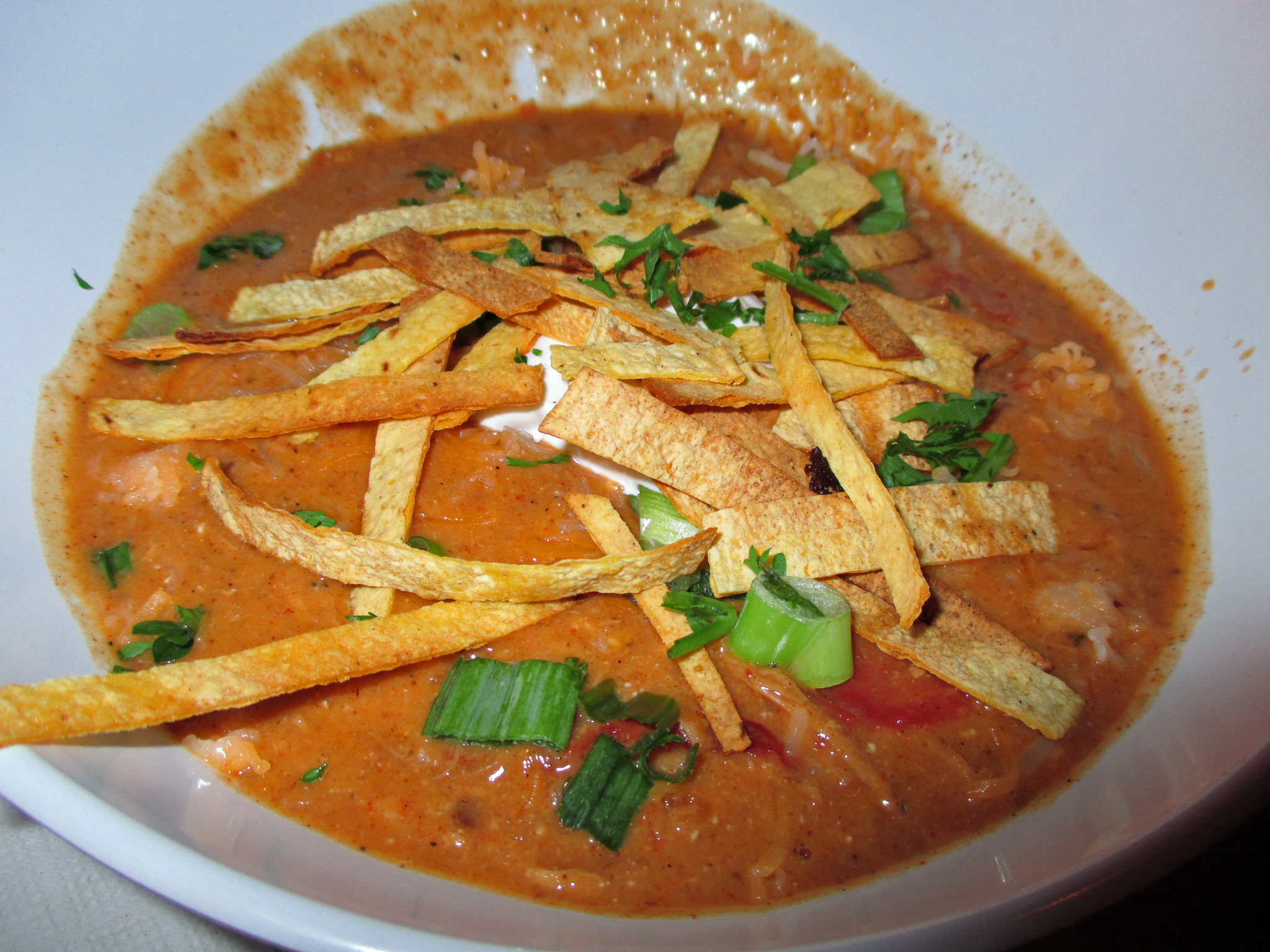 Chicken Tortilla Soup Special at Del Mar