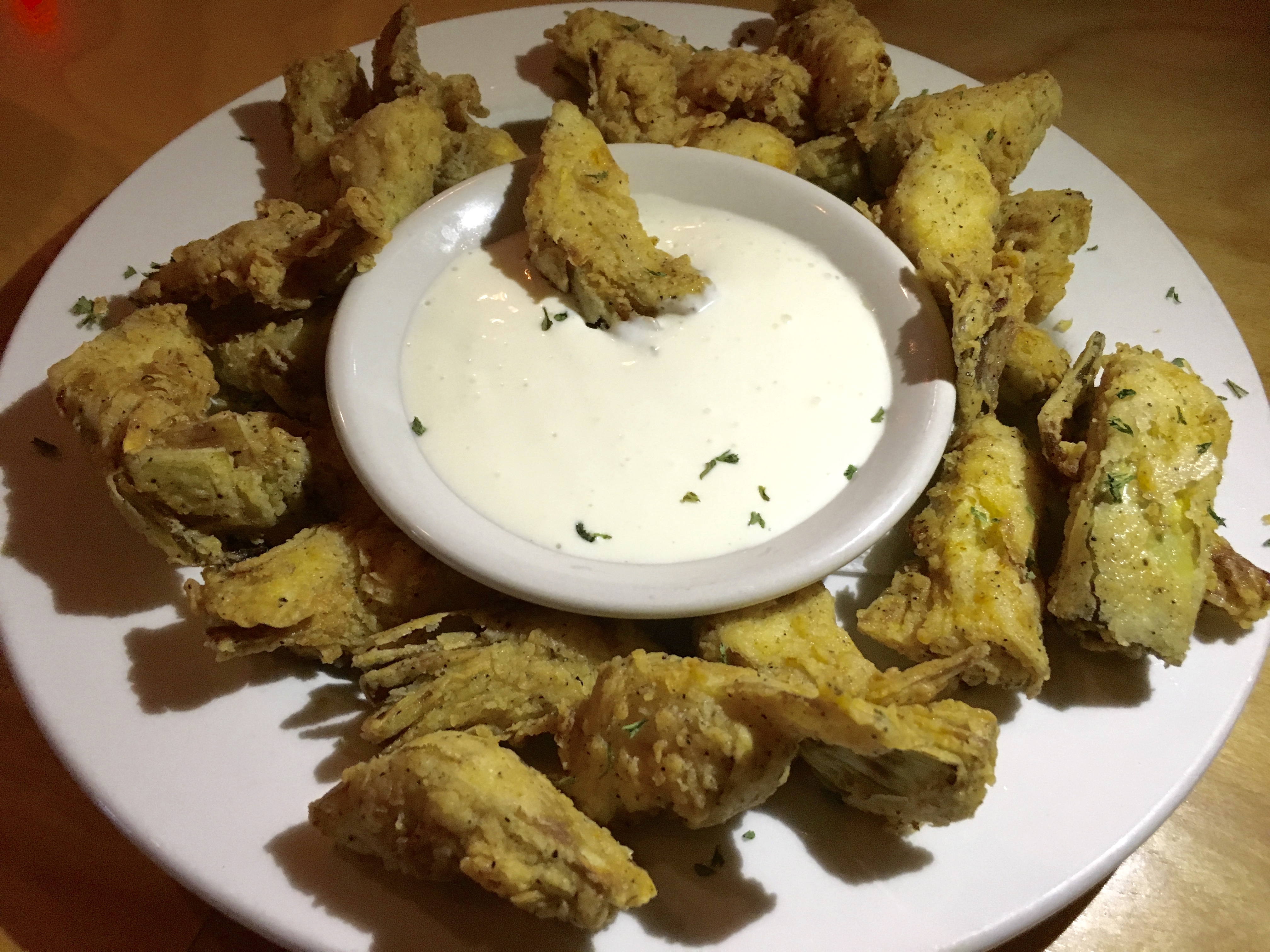 The Keys Fried Chokes at Old Key West Bar & Grill