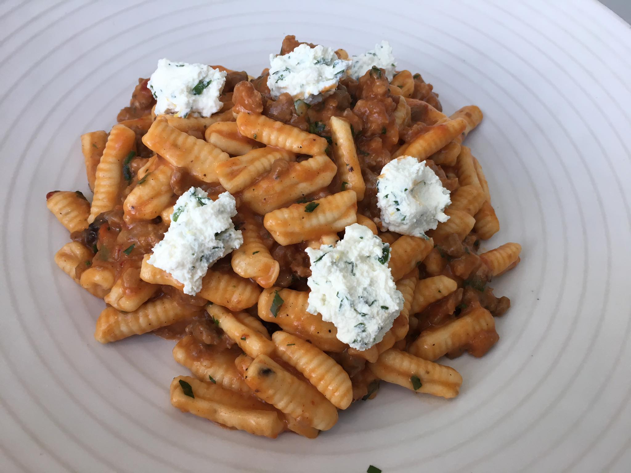 Cavatelli at FarmTable Kitchen