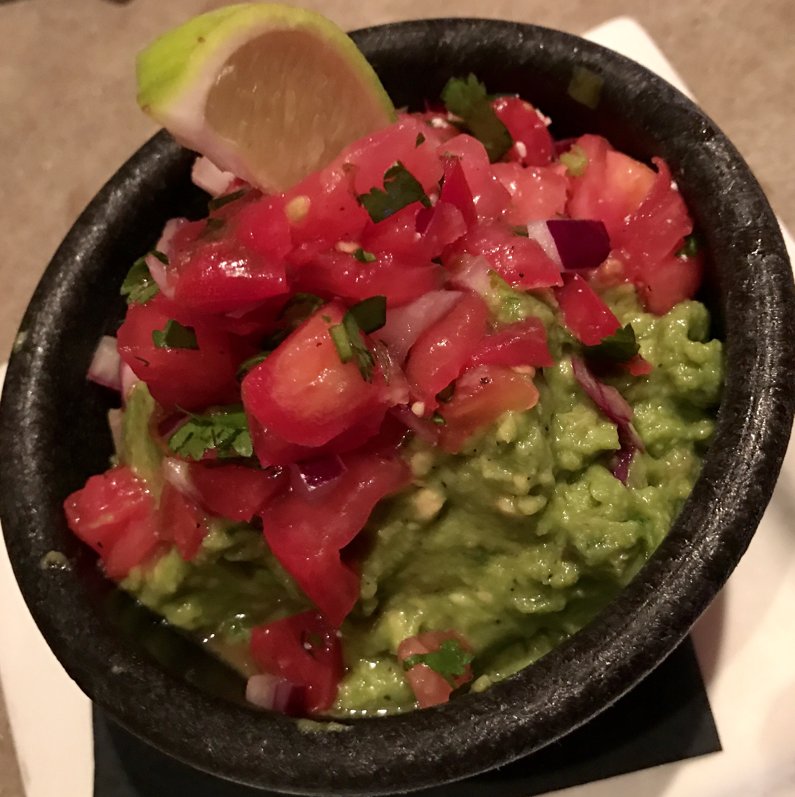 Tableside Guacamole at Nueva Cantina