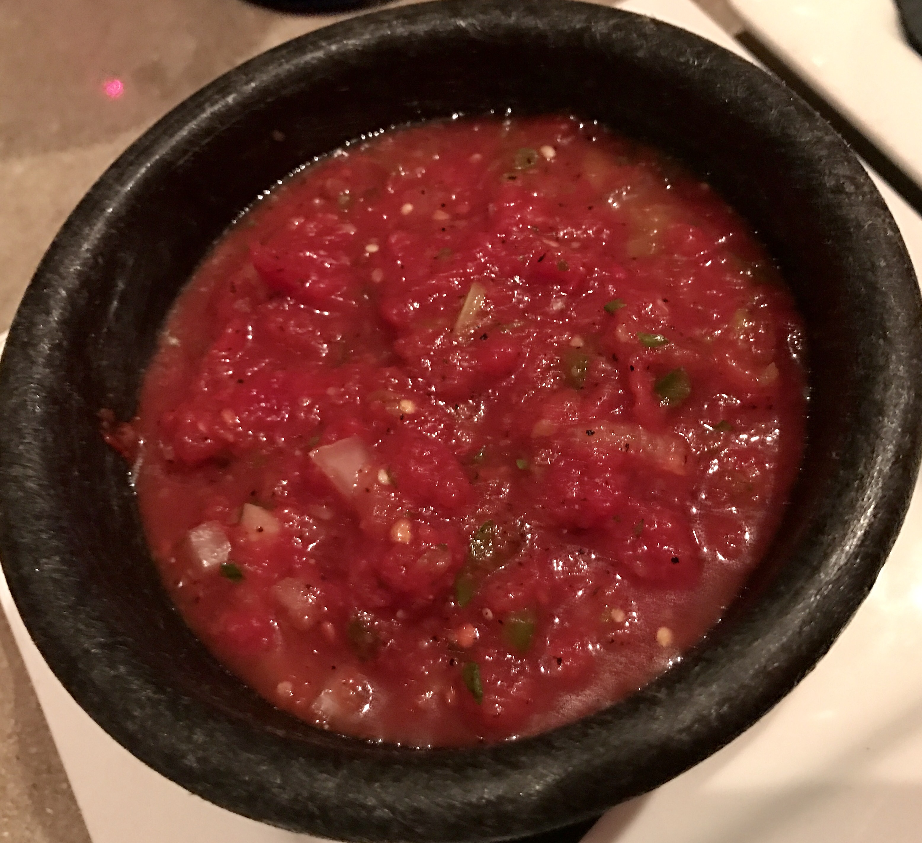 Housemade Salsa at Nueva Cantina