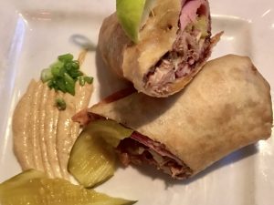 Cuban Chimichanga at Nueva Cantina