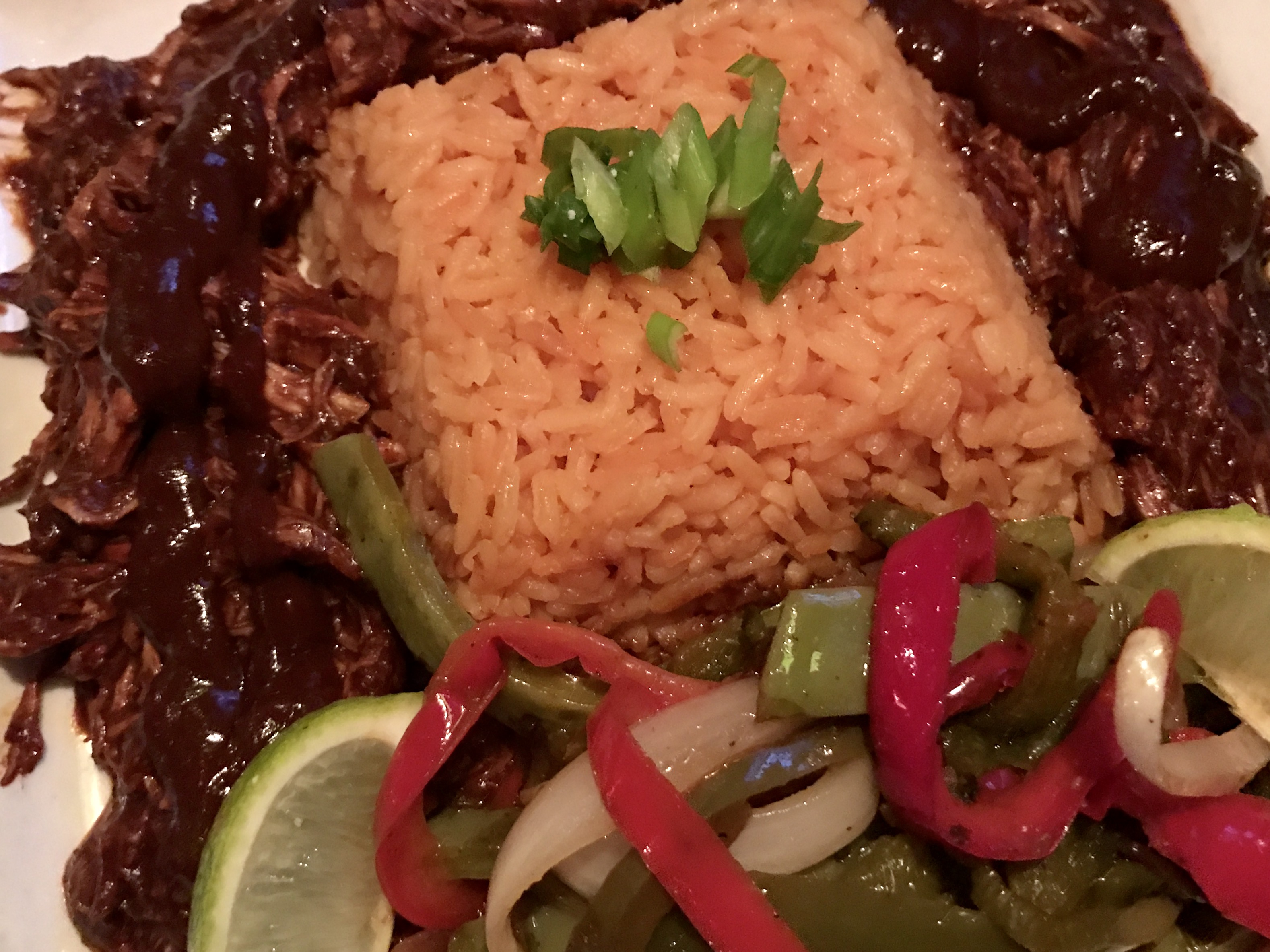 Chicken Mole at Nueva Cantina