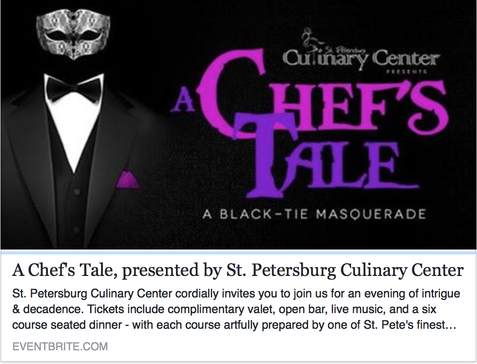 St Pete Culinary Center's Event 