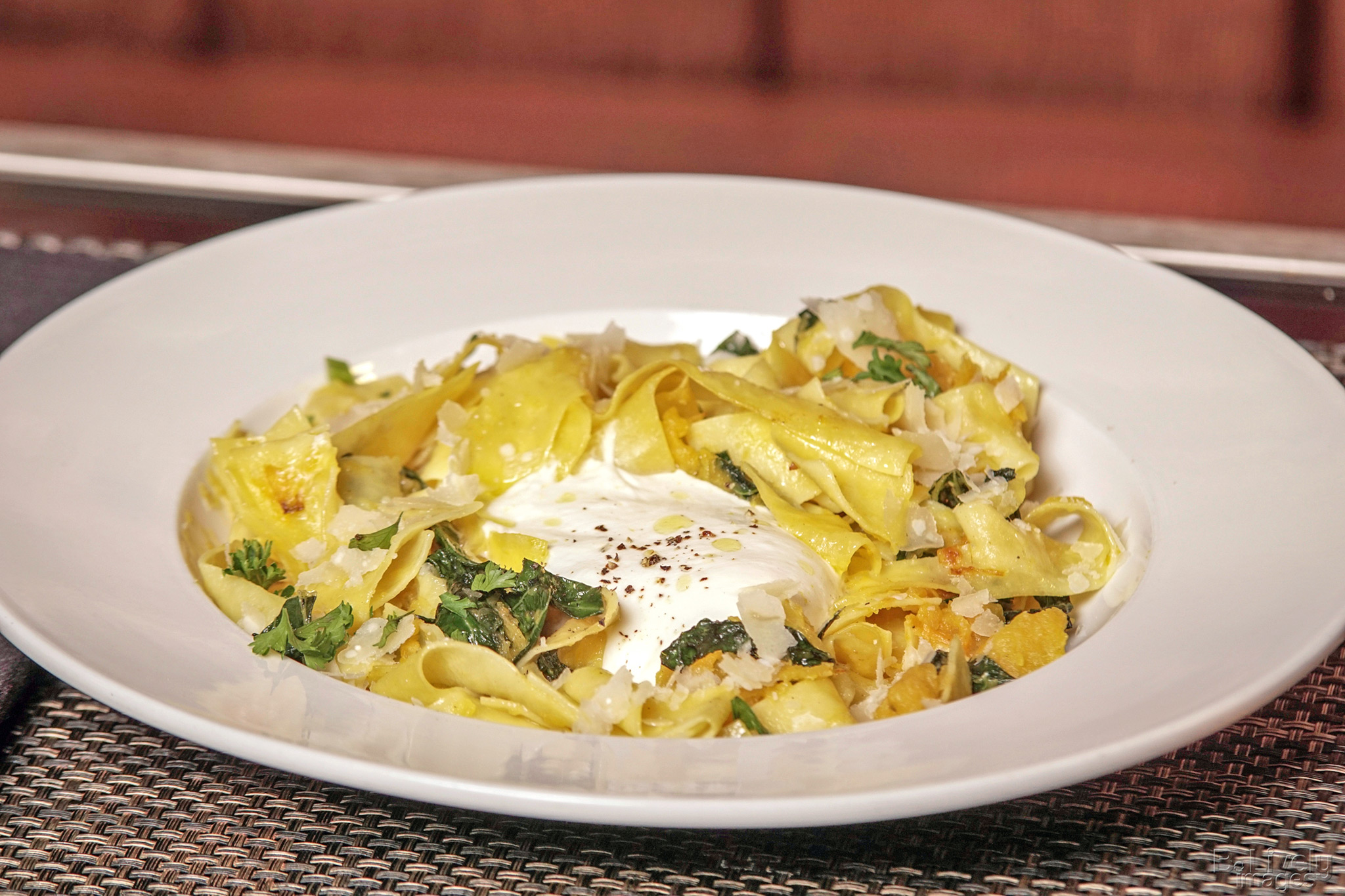 Tryst Burrata Pappardelle