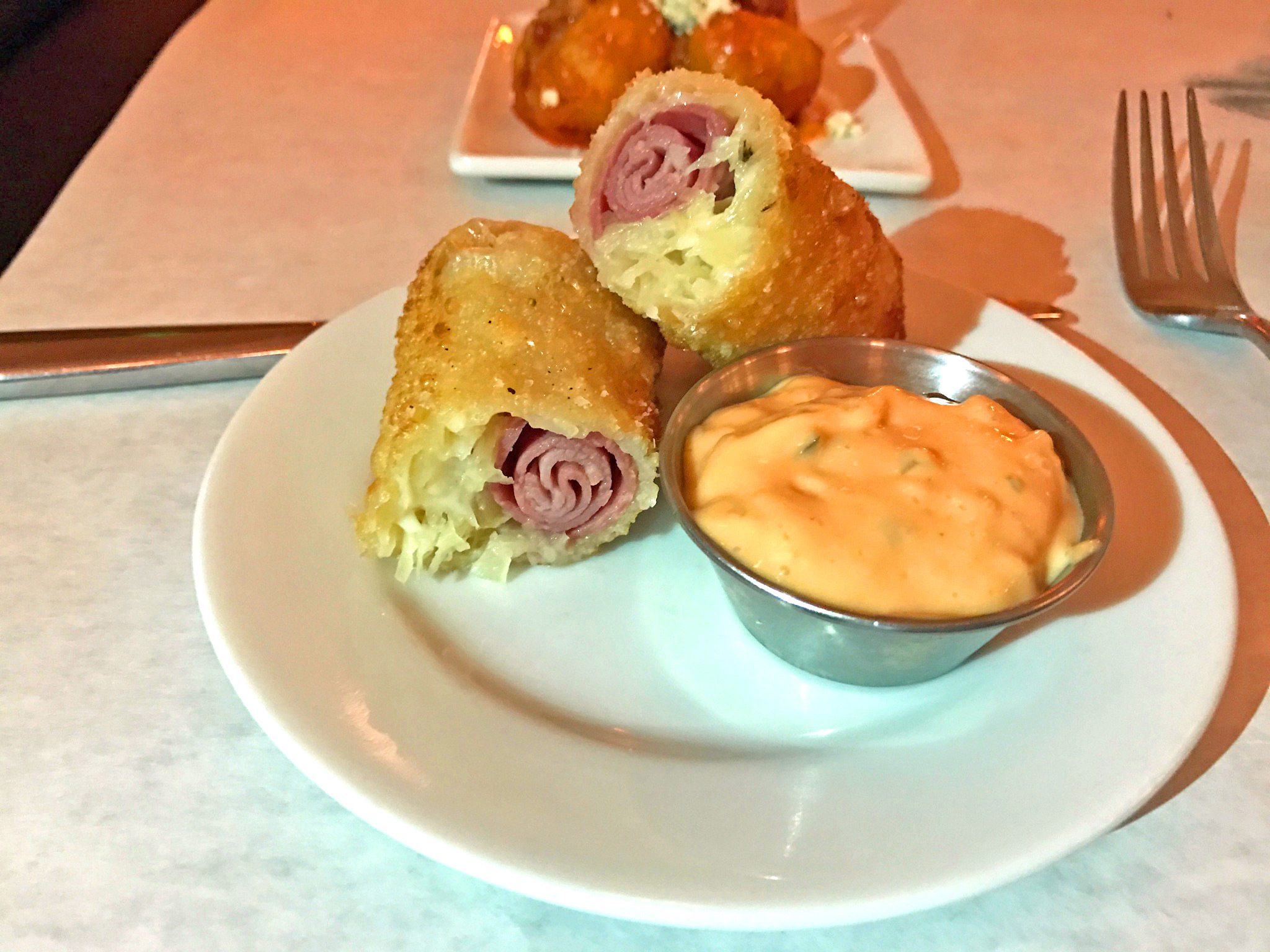 Reuben Spring Roll (This is one. You get two.)