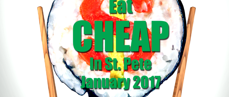 Eat Cheap in St. Pete January 2017