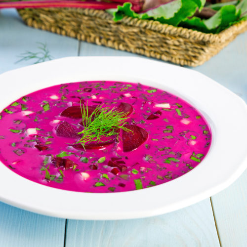 Cold Beet Borscht Recipe