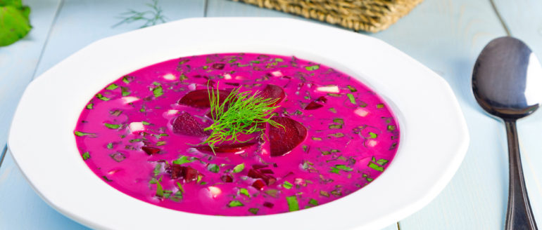 Cold Beet Borscht Recipe From “My Mother’s Kitchen book” by Mimi Sheraton
