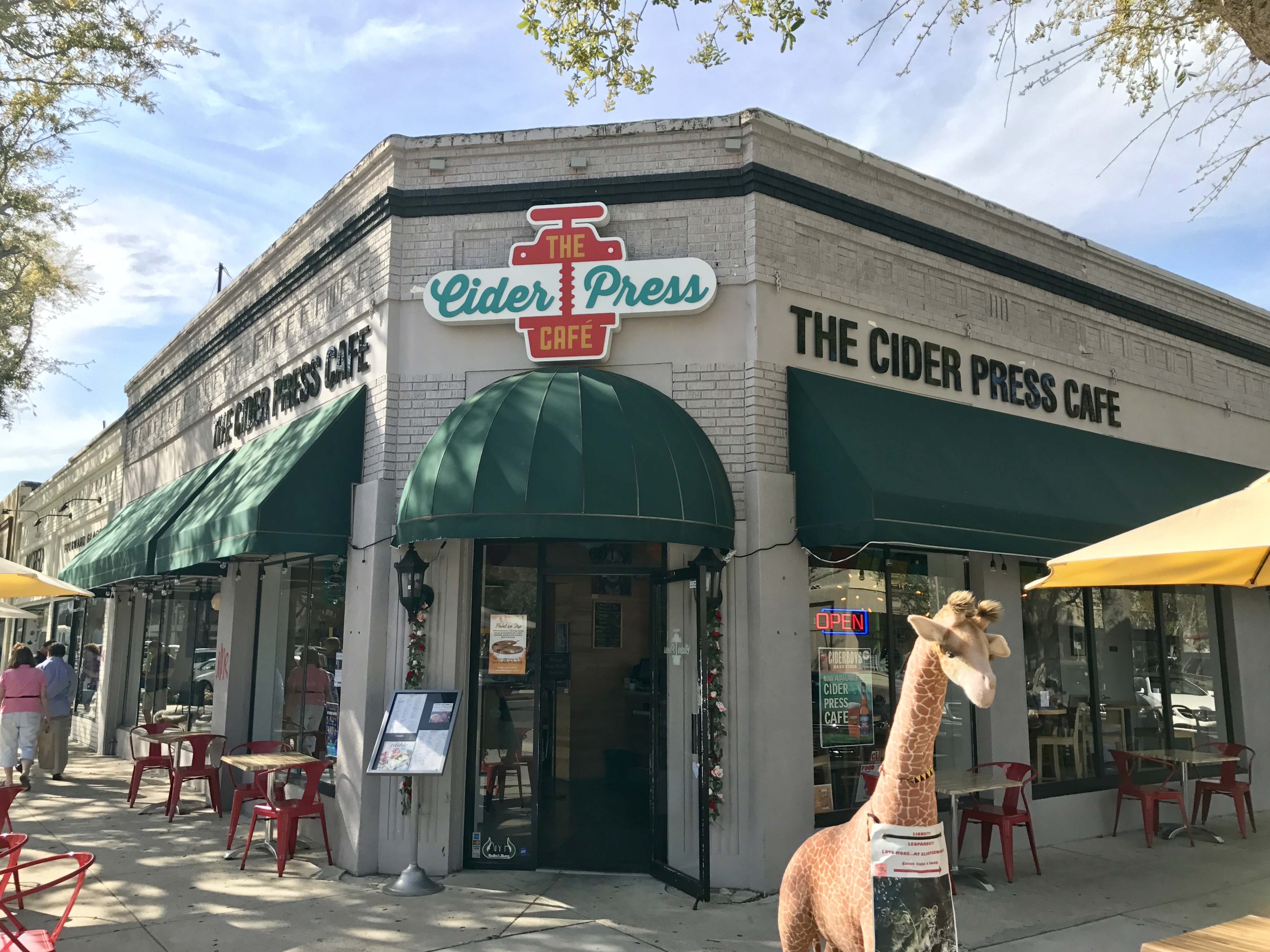 The Cider Press Cafe Exterior