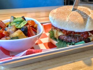 Cider Press Cafe's James Beard Burger