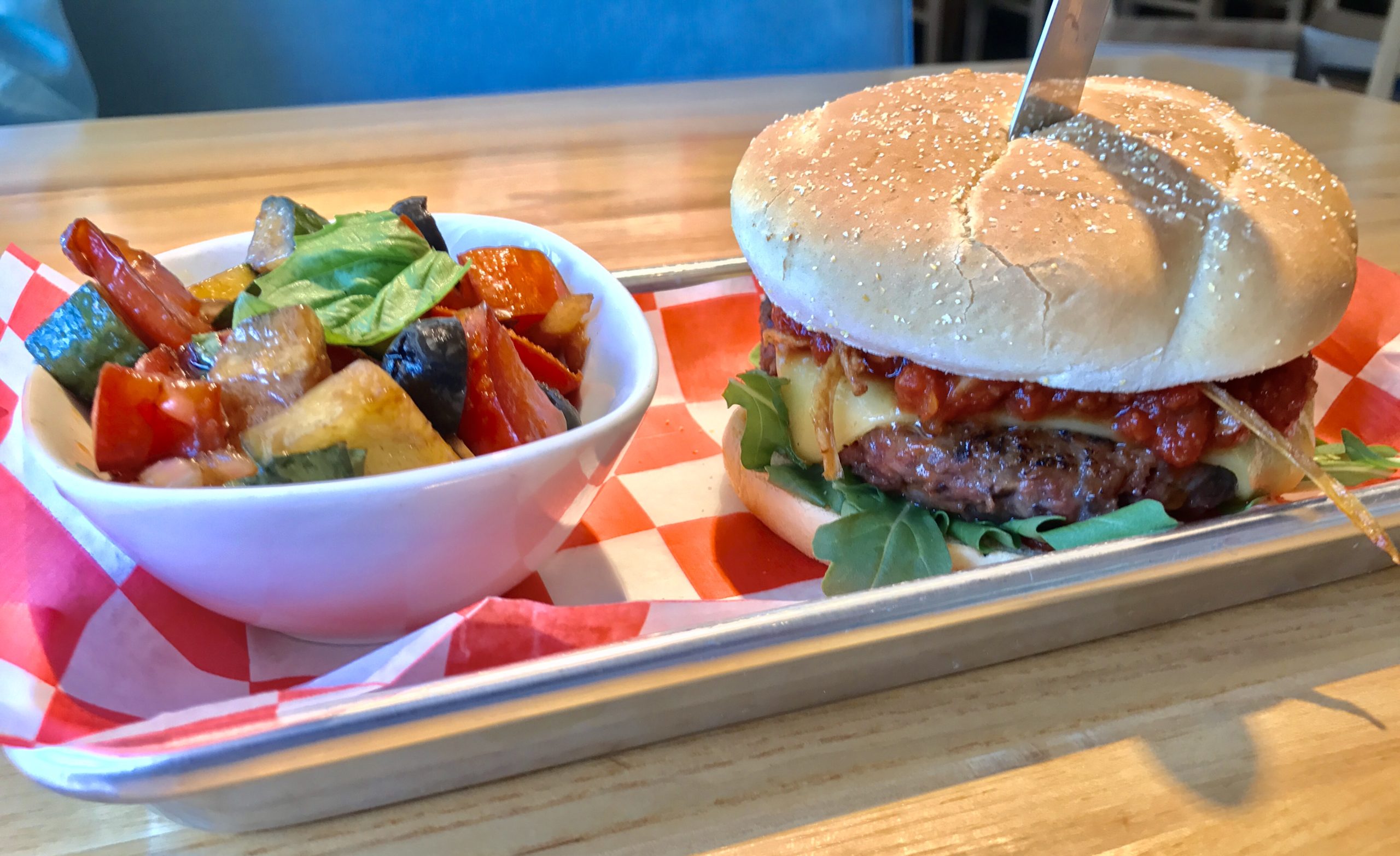 Cider Press Cafe's James Beard Burger