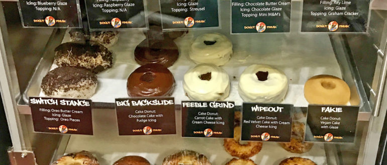 Just Baked” – Donut Freak Opens With Unique Gourmet Options.