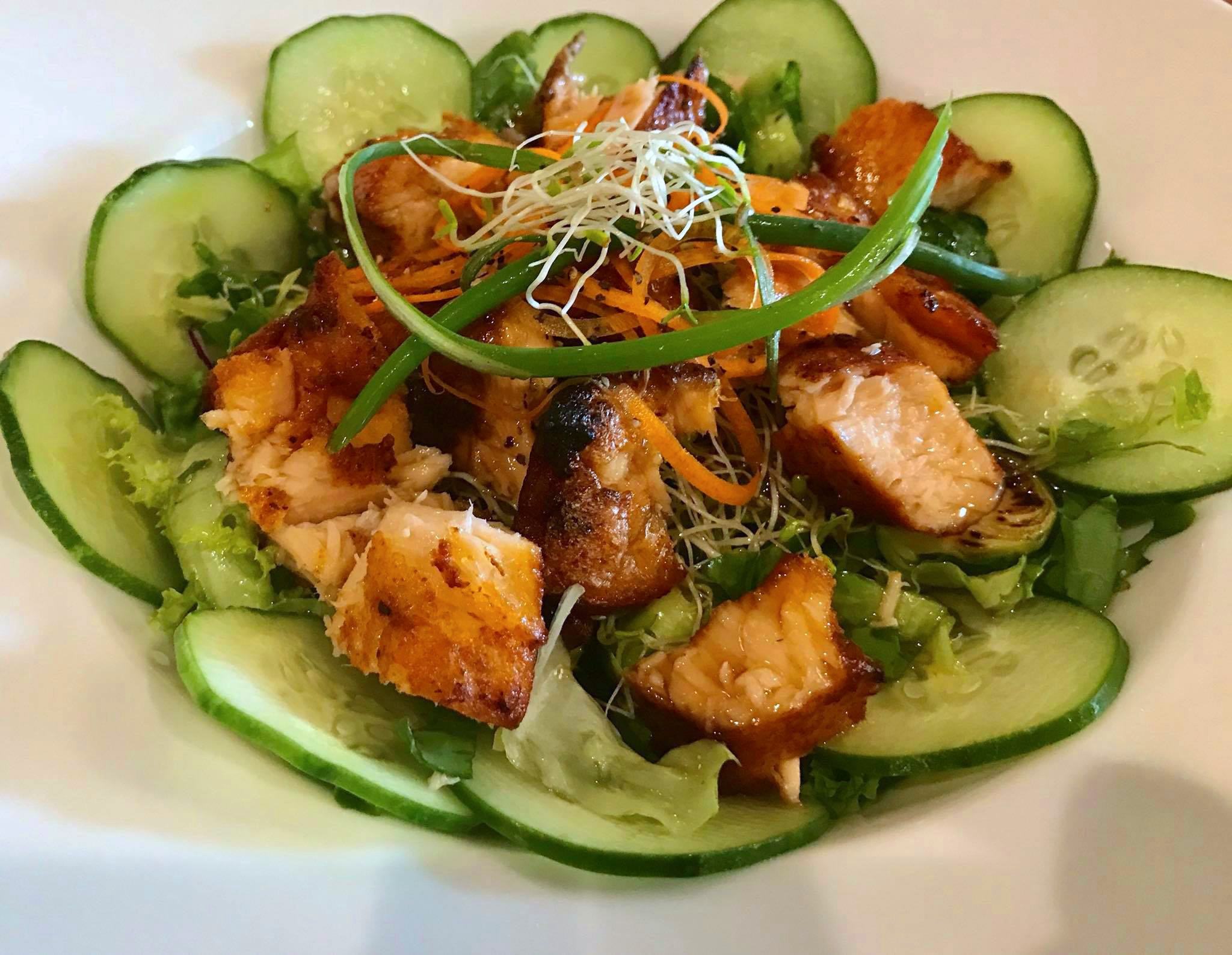 Pan Asian Salmon Salad