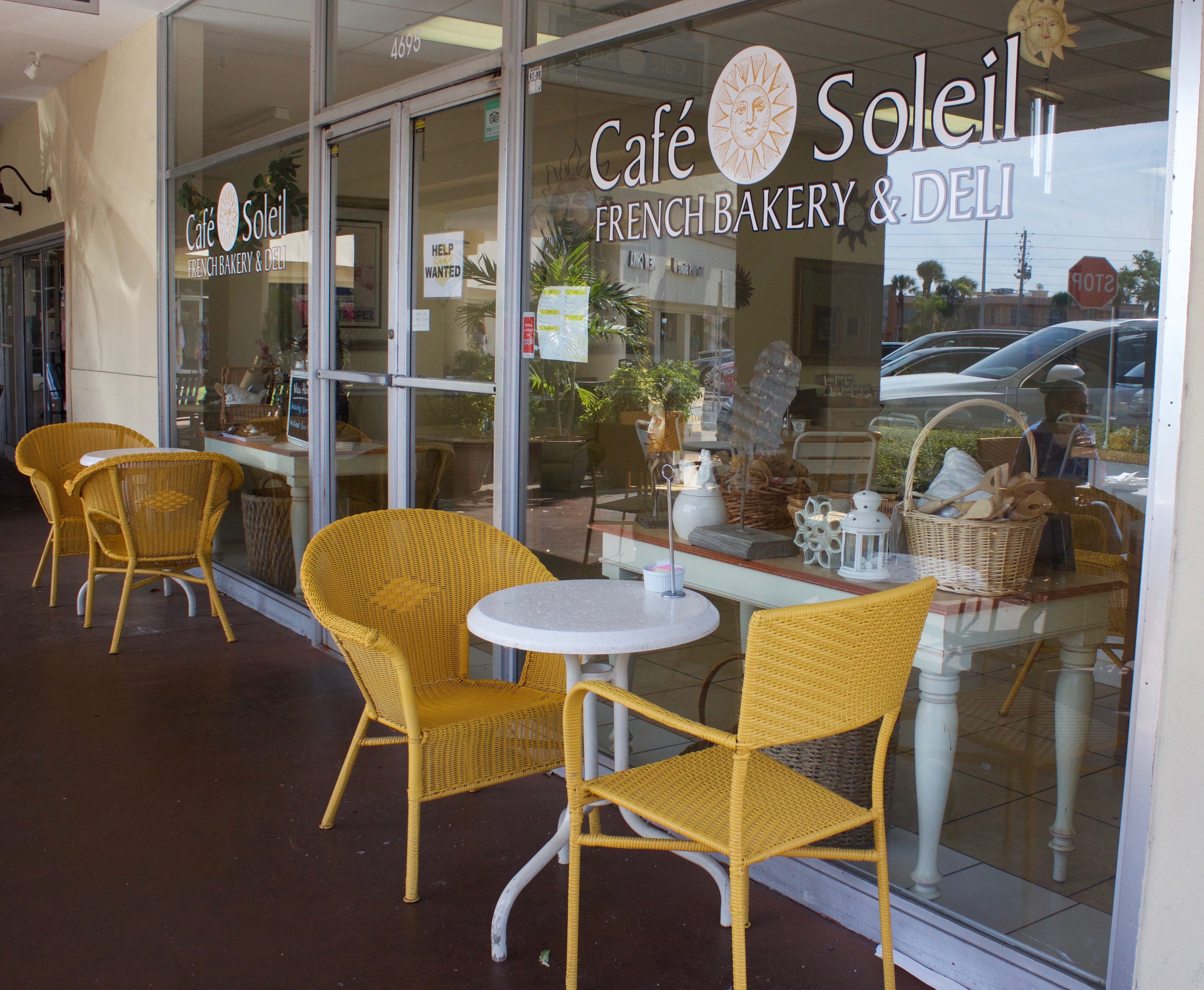 Patio at Cafe Soleil