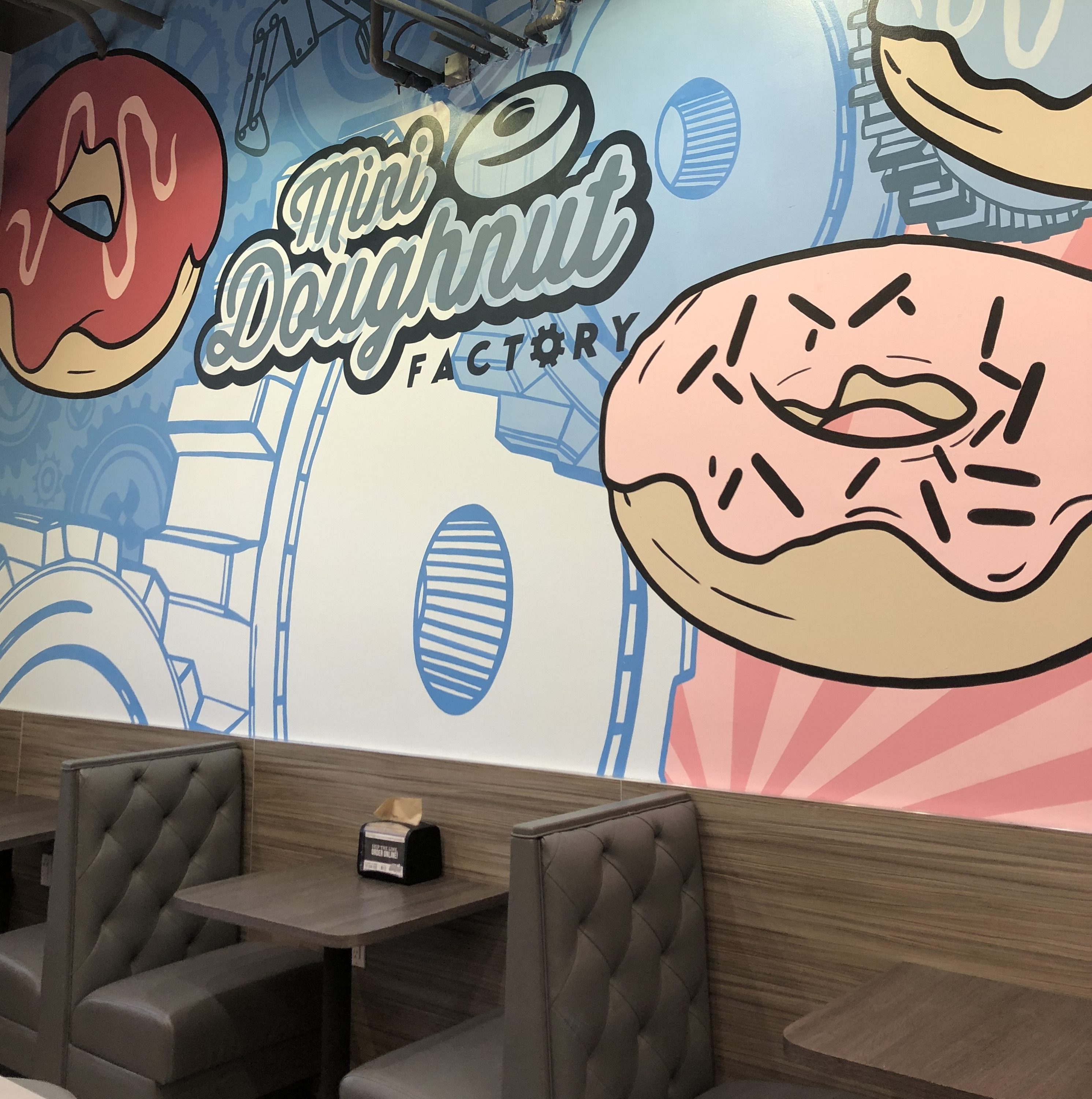 St. Pete Mini Doughnut Factory Interior