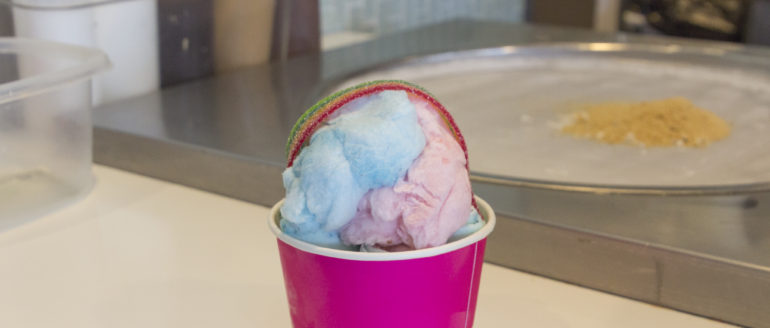 IceBurg Rolled Ice Cream and Frozen Yogurt Review September 2018