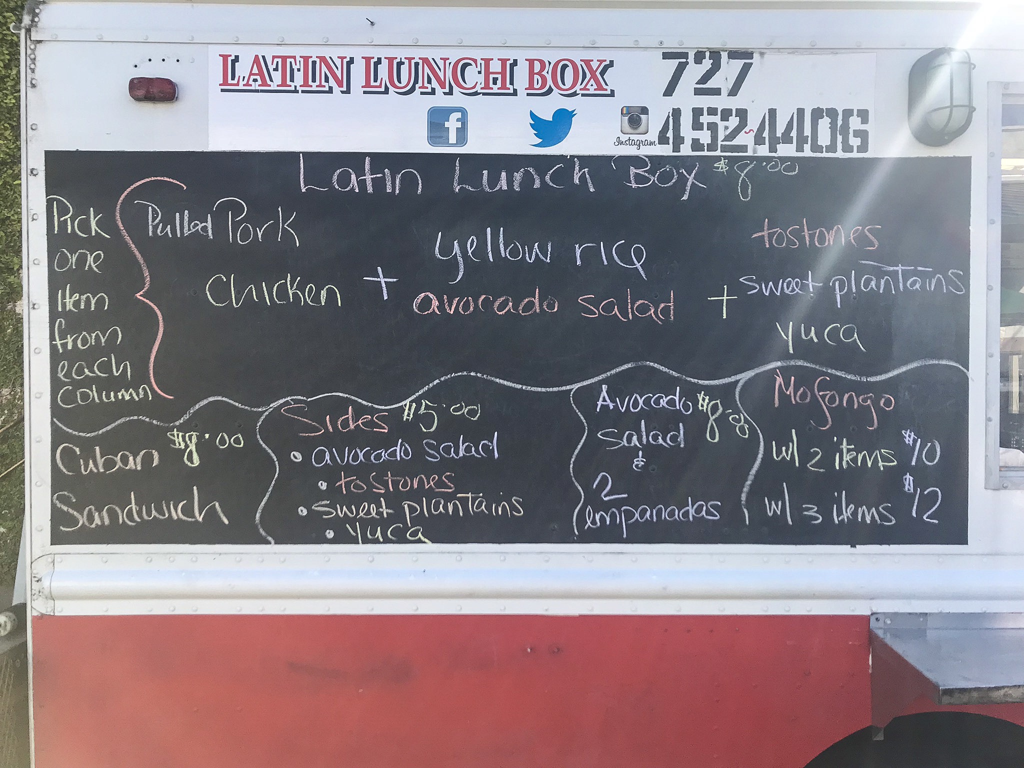 Latin Lunchbox Food Truck Review November 2018 Latin Lunchbox Food Truck Review November 2018