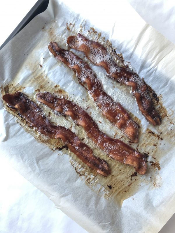 Recipe Scallops with Grapefruit, Bacon and Chimichurri