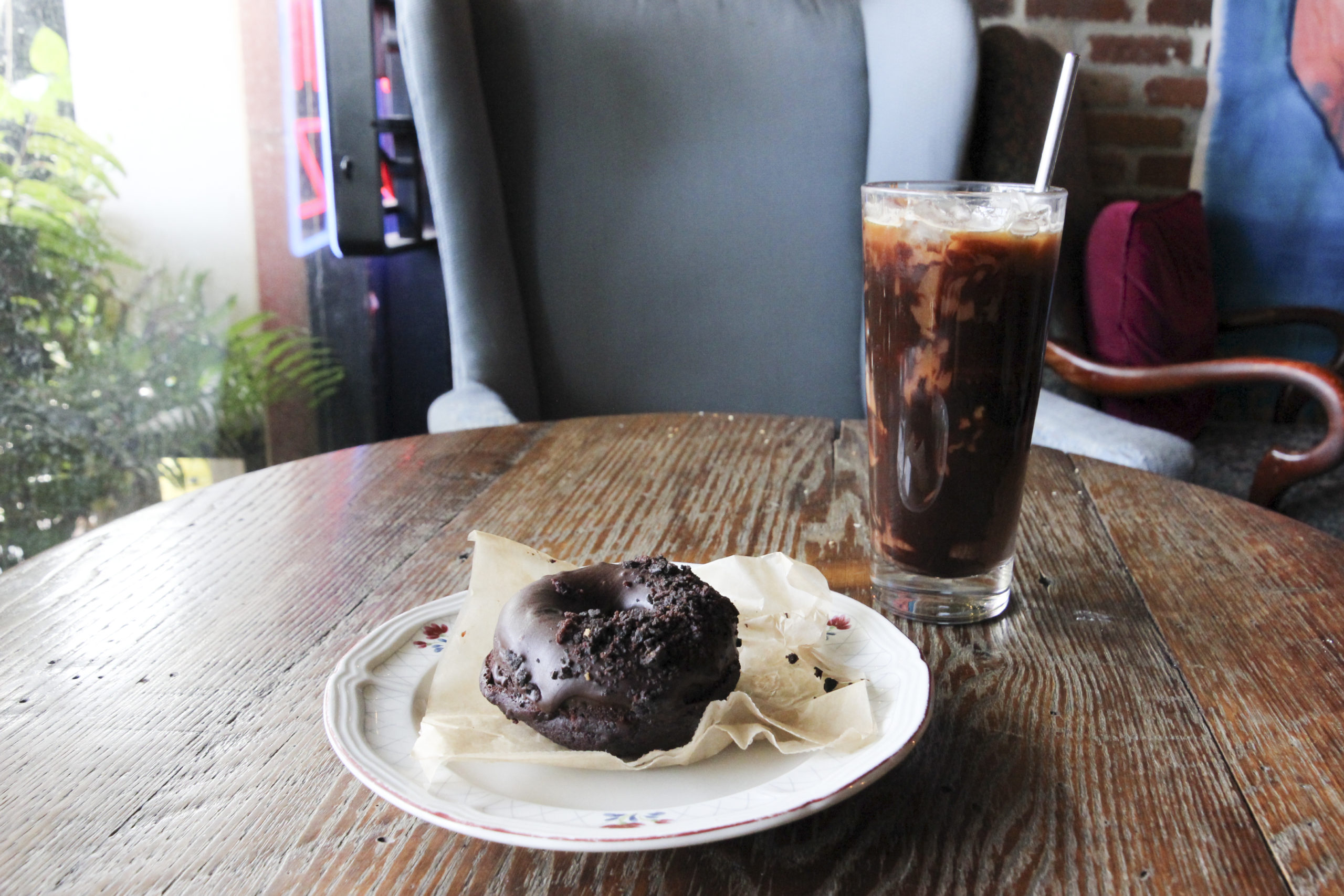 Koffie Straw MOCHA in both sizes (2 straws: 8, 10, and a brush)