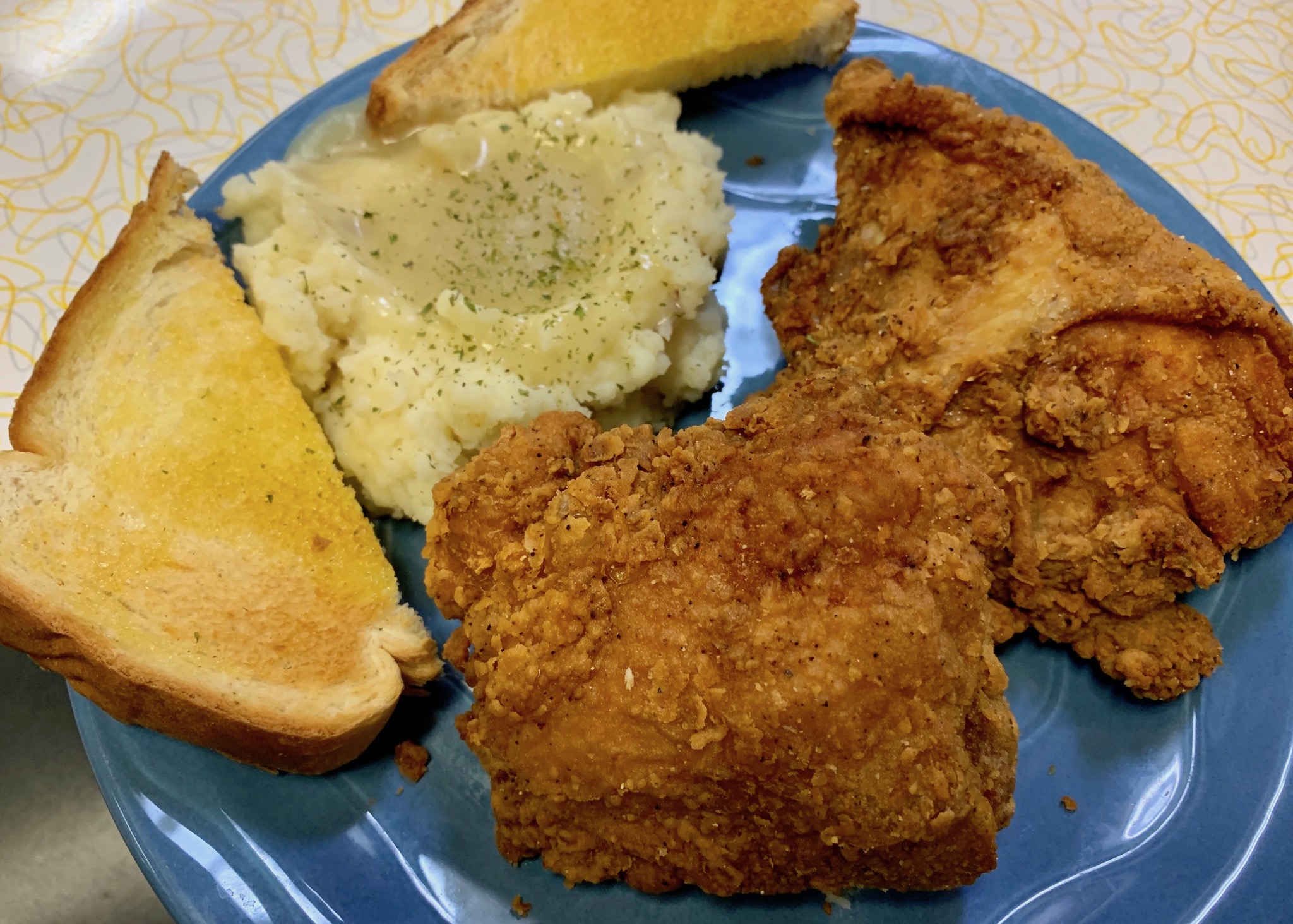 The Fried Chicken at Abby's is Amazing