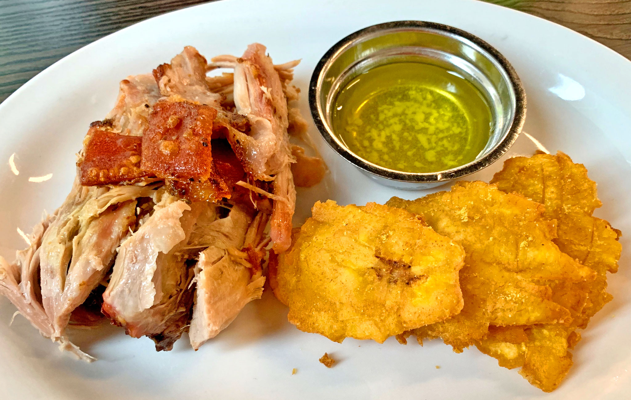 Roasted Pork with Tostones