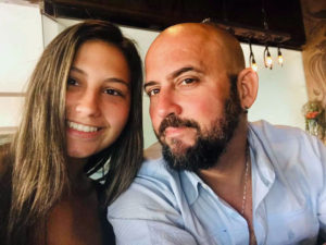Tony Mangiafico with daughter Giuliana
