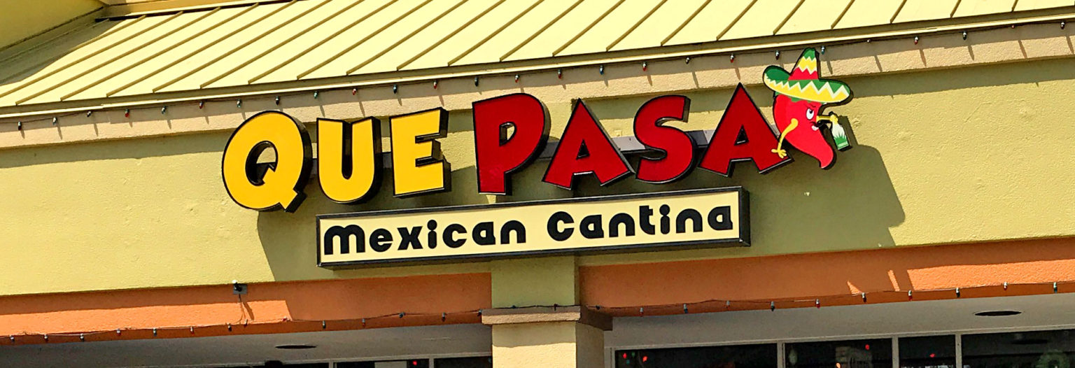 Que Pasa Mexican Cantina St. Petersburg Review July 2019