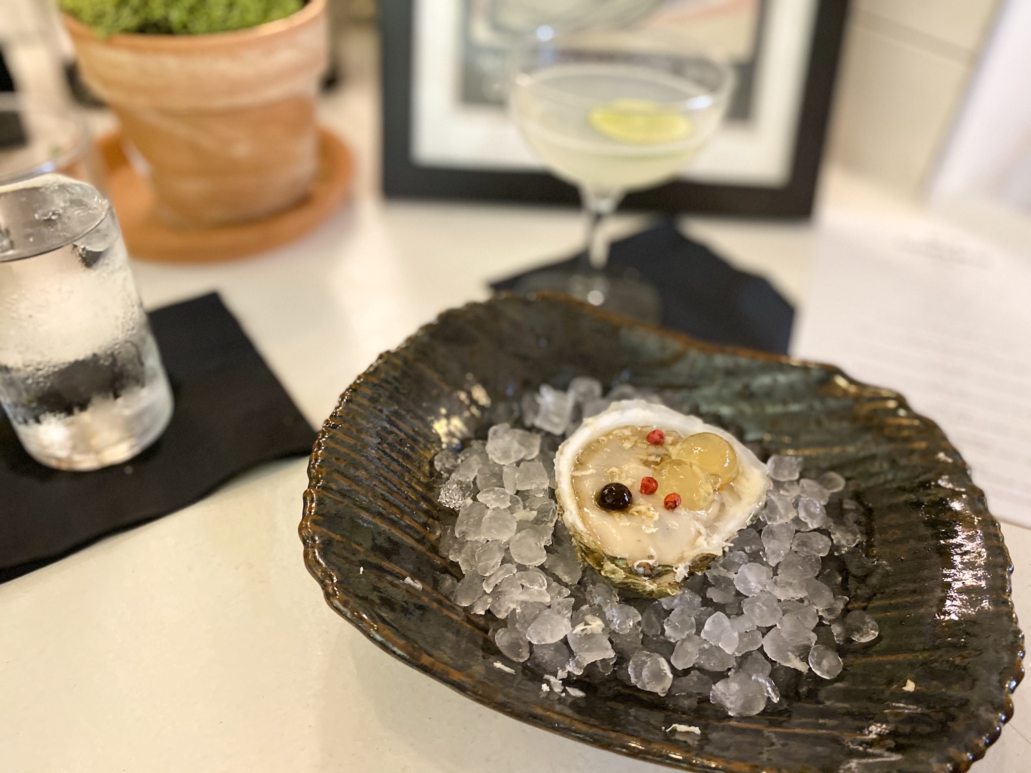 Omakase Oyster experience at Modern Brine