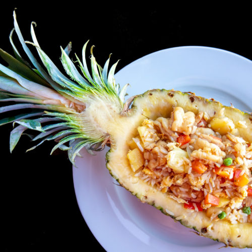 Sichuan Pineapple Shrimp Fried Rice Bowls Best Recipe Ever!