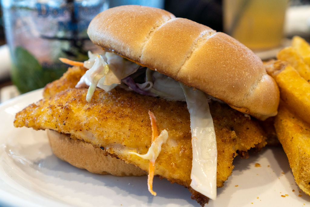 Doc Ford’s Original Lime Panko Crusted Fish Sandwich