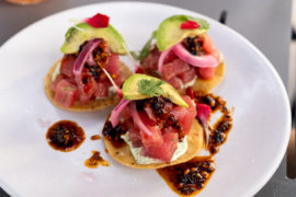 tostada tuna