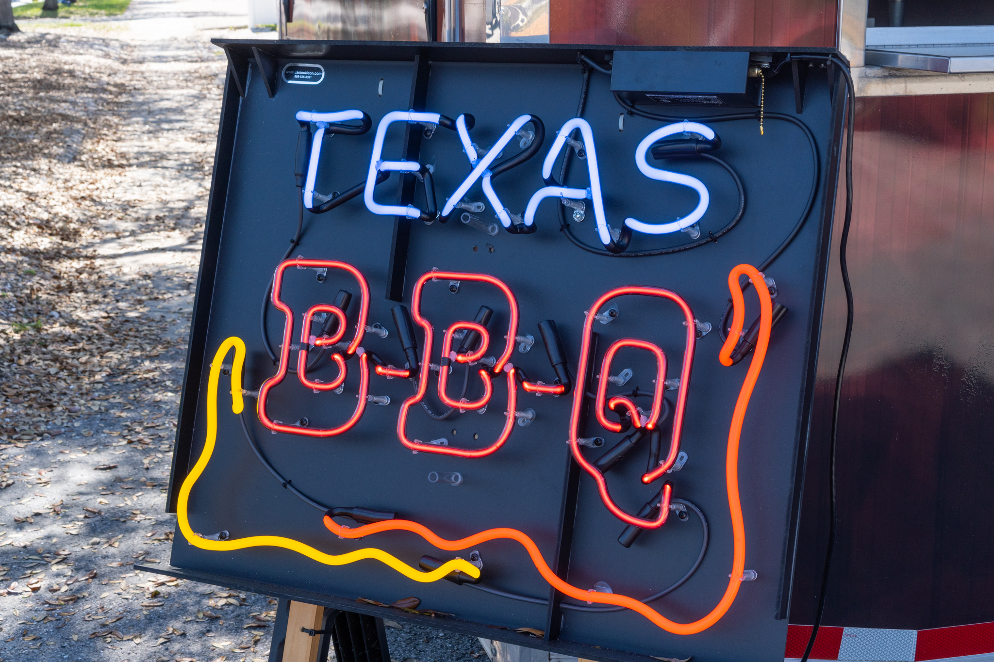 Texas BBQ Neon Sign