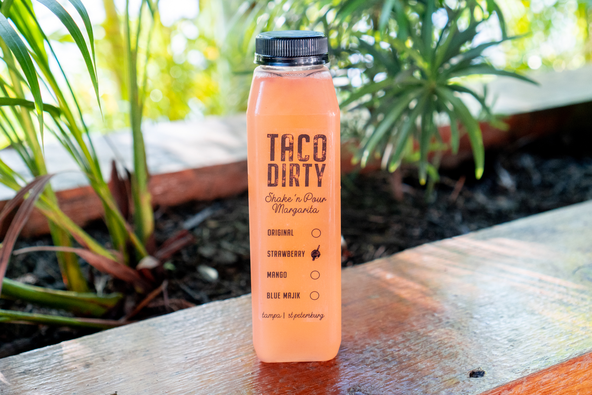 On The Fly Taco Dirty Strawberry Margarita