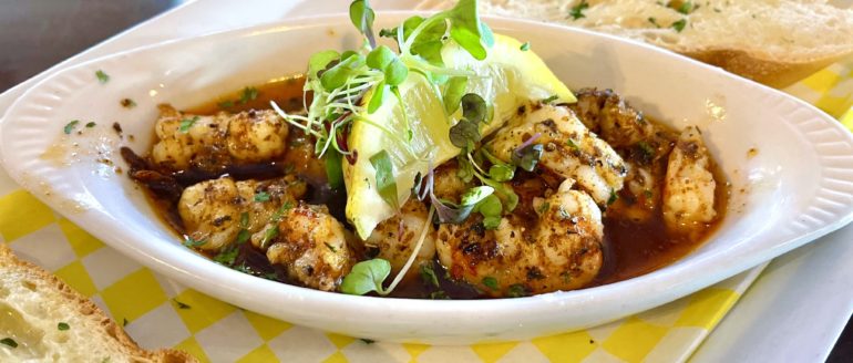 Shrimp Sunshine Bowl - DA' STYLISH FOODIE