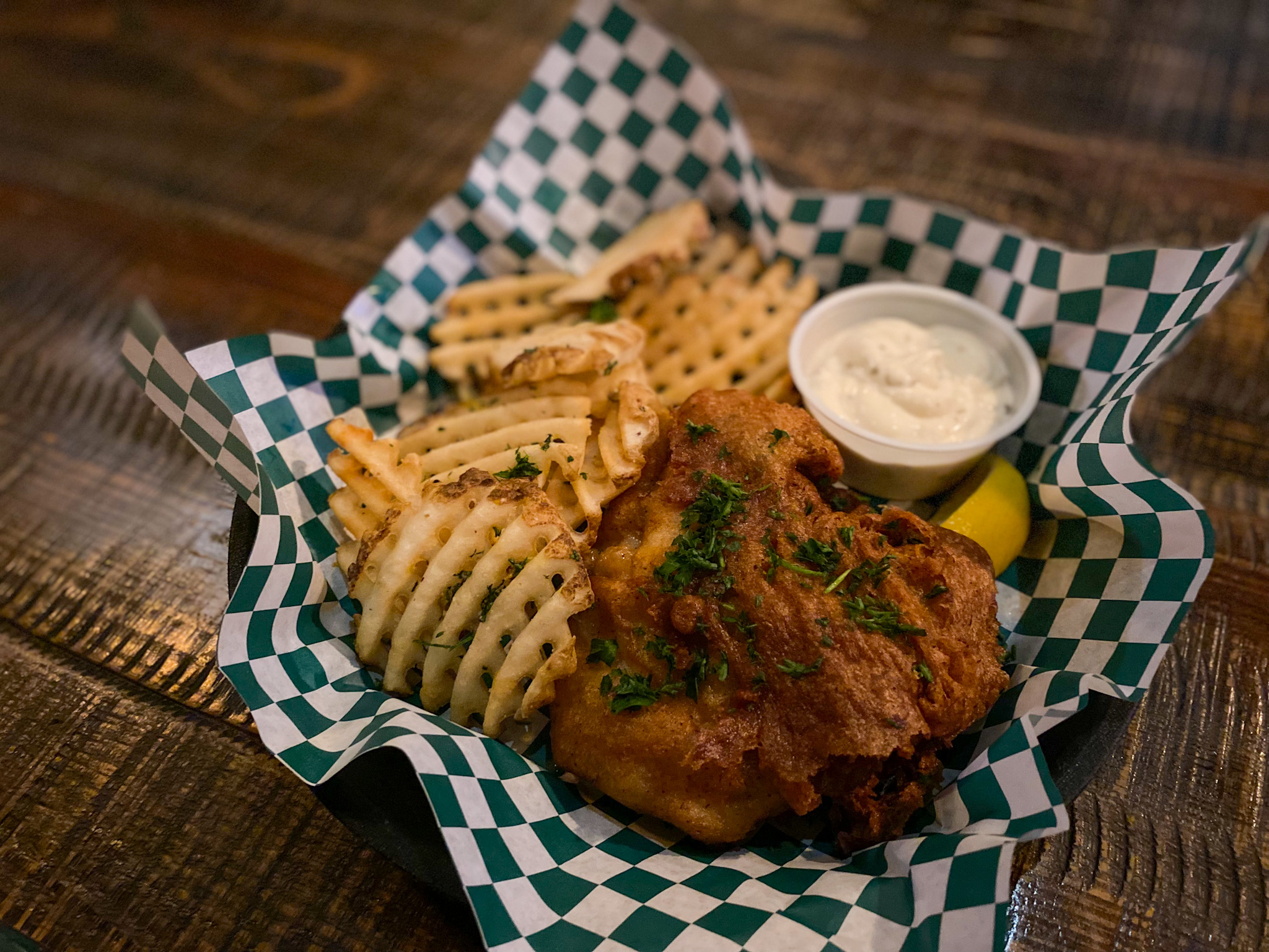 Grouper Fish and Chips