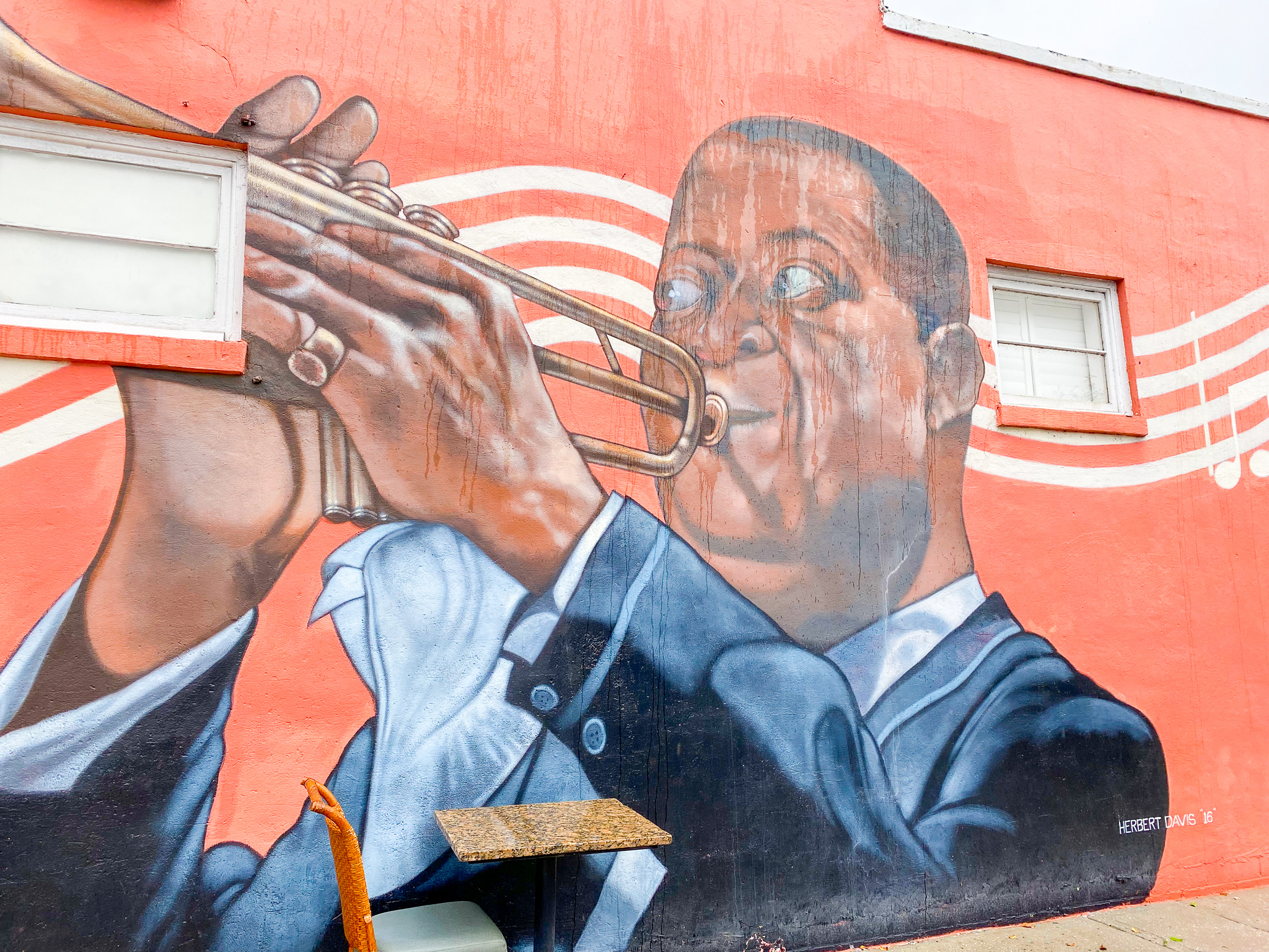 Chief's Creole Cafe Mural