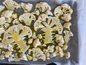 Cauliflower with Oilive Oil