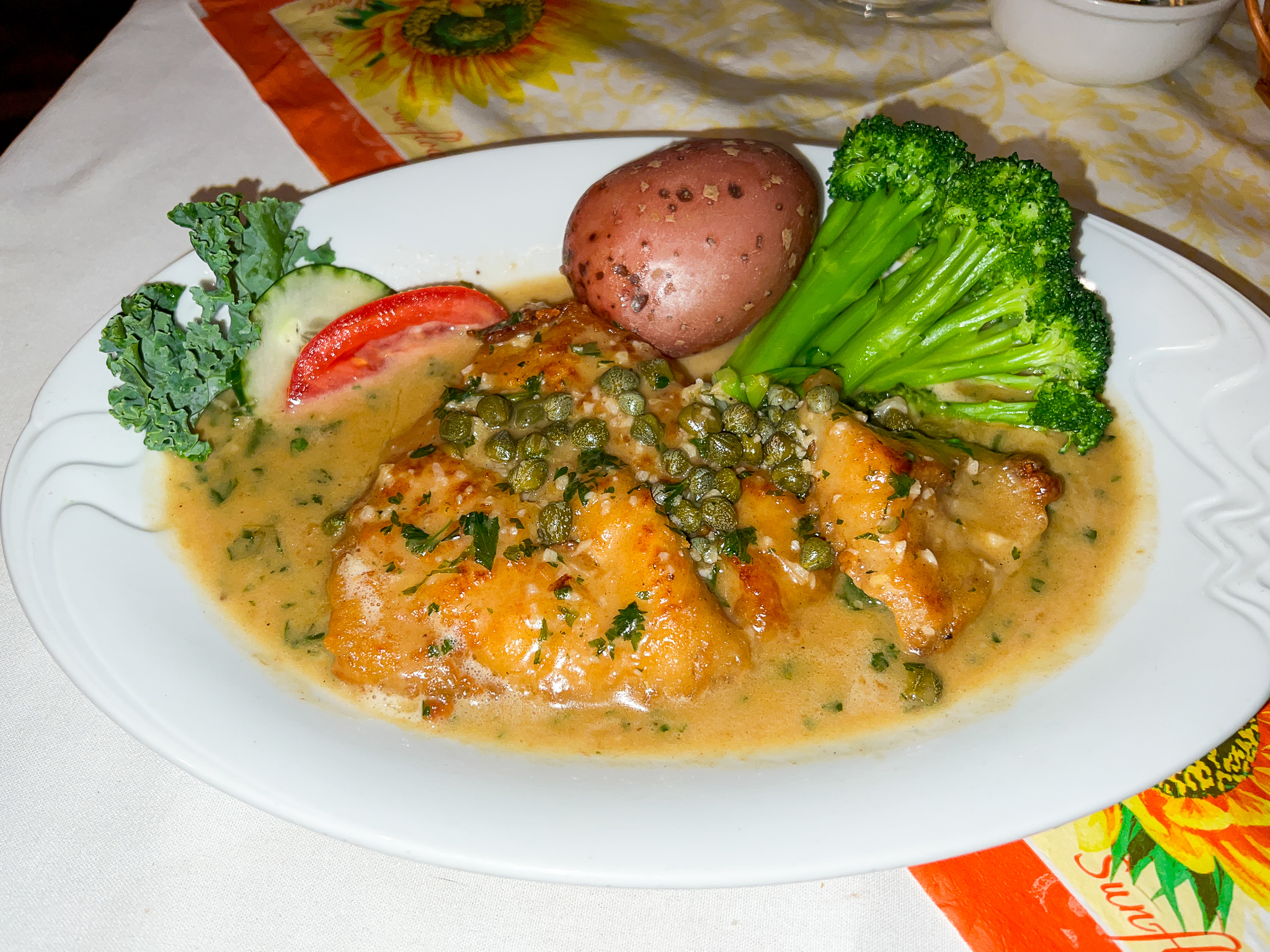 The Good Times Scamp Grouper Piccata