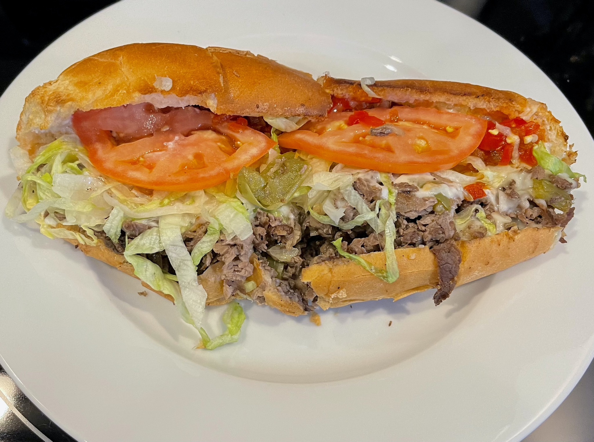 Nicko's Steak and Cheese Deluxe